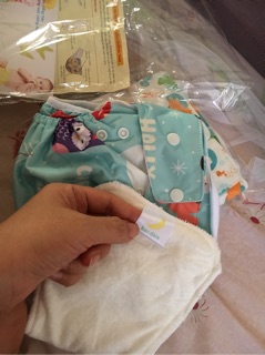 Lót bỉm goodmama siZe m, L lót bỉm xơ tre