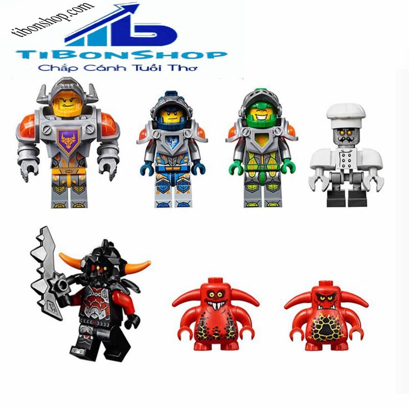 Nexo Knights 10490 - Pháo Đài Hiệp Sĩ Di Động