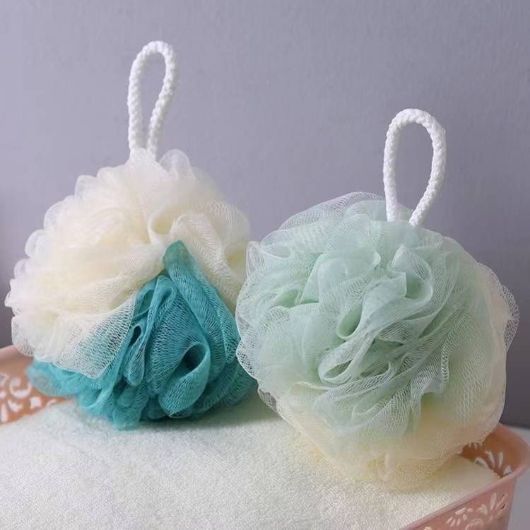 Bông tắm lưới Nylon chà lưng tạo bọt làm sạch cơ thể