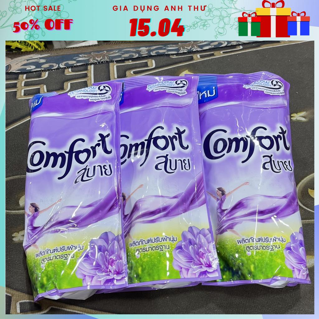 [Rẻ vô địch] Nước xả vải Comfort 580ml Thái Lan  ( combo 3 bịch màu ngẫu nhiên)