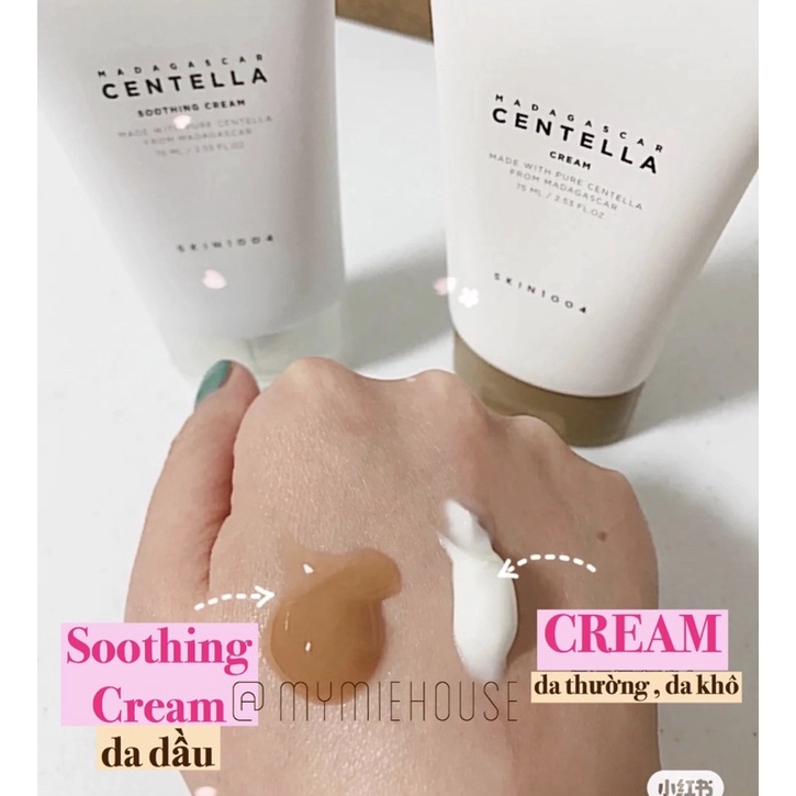 KEM DƯỠNG SKIN1004 MADAGASCAR CENTELLA CREAM / SOOTHING CREAM