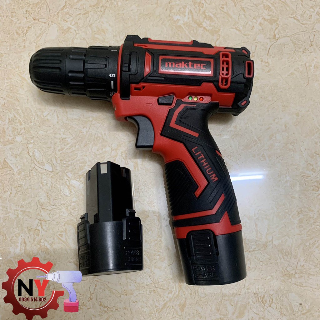 MÁY KHOAN PIN MAKTEC 12V VẶN VÍT BẮN TÔN CẦM TAY