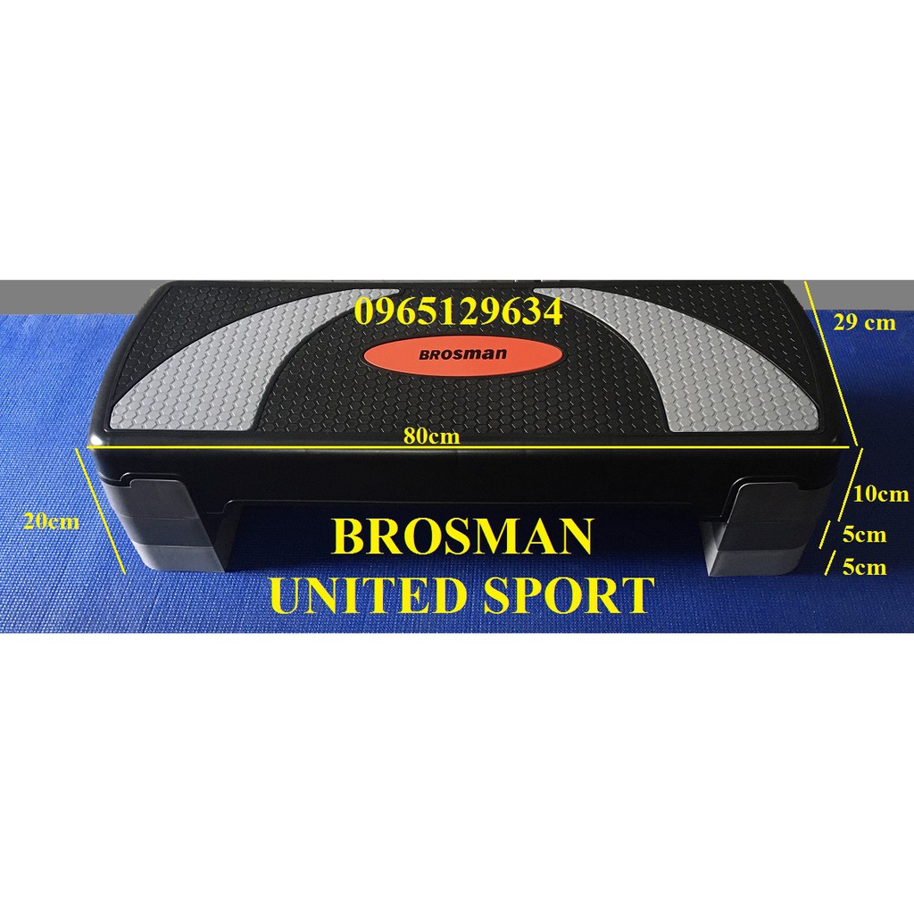 BỤC NHẢY AEROBIC 80CM BROSMAN