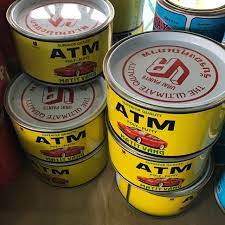 Chất trét, bả matit vàng ATM 2 thành phần (1kg)