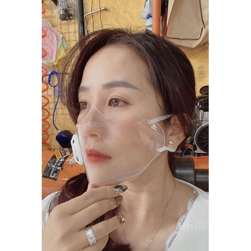 Hộp 2 Khẩu Trang Nhựa Dẻo Trắng Trong Dùng Đi Đám Cưới, Sự Kiện Quan Trọng