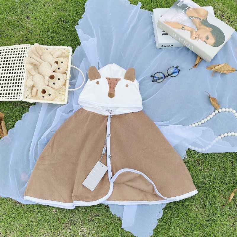 Áo choàng chống nắng cho bé từ 7-16kg