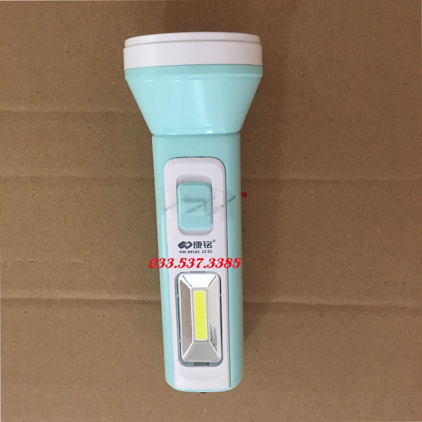 Đèn dự phòng cúp điện, đèn pin tích điện KM 8918 công suất 5W