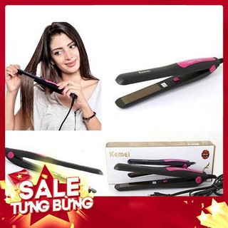 Hot Máy kẹp tóc Kemei Km-328- Máy duỗi thẳng tóc Loại tốt