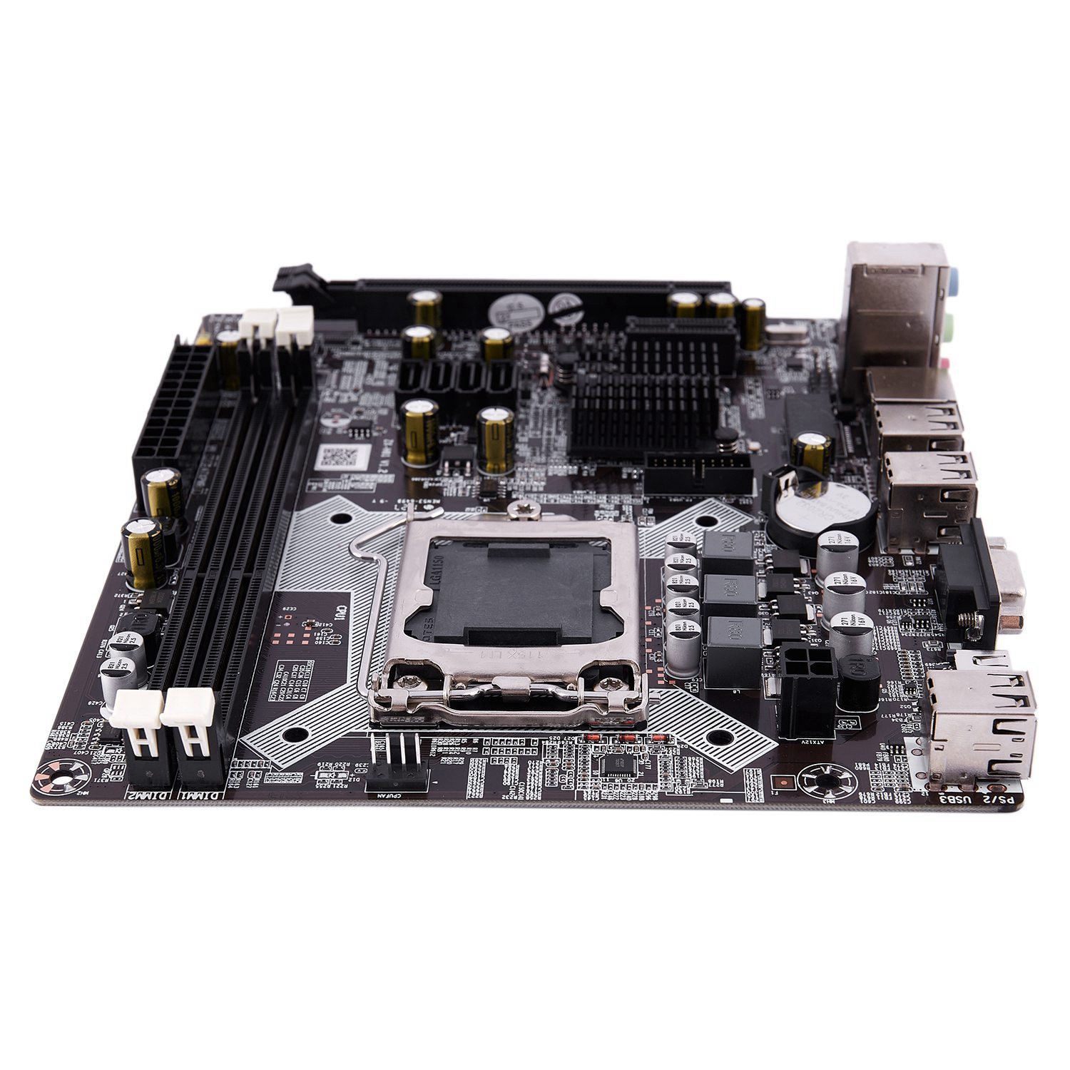 Bo mạch chủ dành cho máy tính H81 LGA 1150 Micro-ATX USB2.0 SATA2.0 2 kênh 32GB DDR3 1600 cho Intel