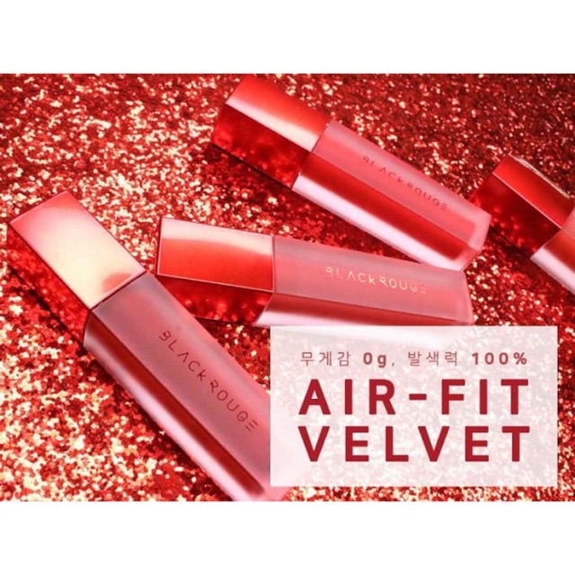 Bộ sưu tập son kem Hàn Quốc Air Fit Velvet thời