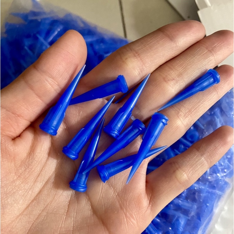 100 đầu trộn keo 2 thành phần- Nguyên đầu xanh