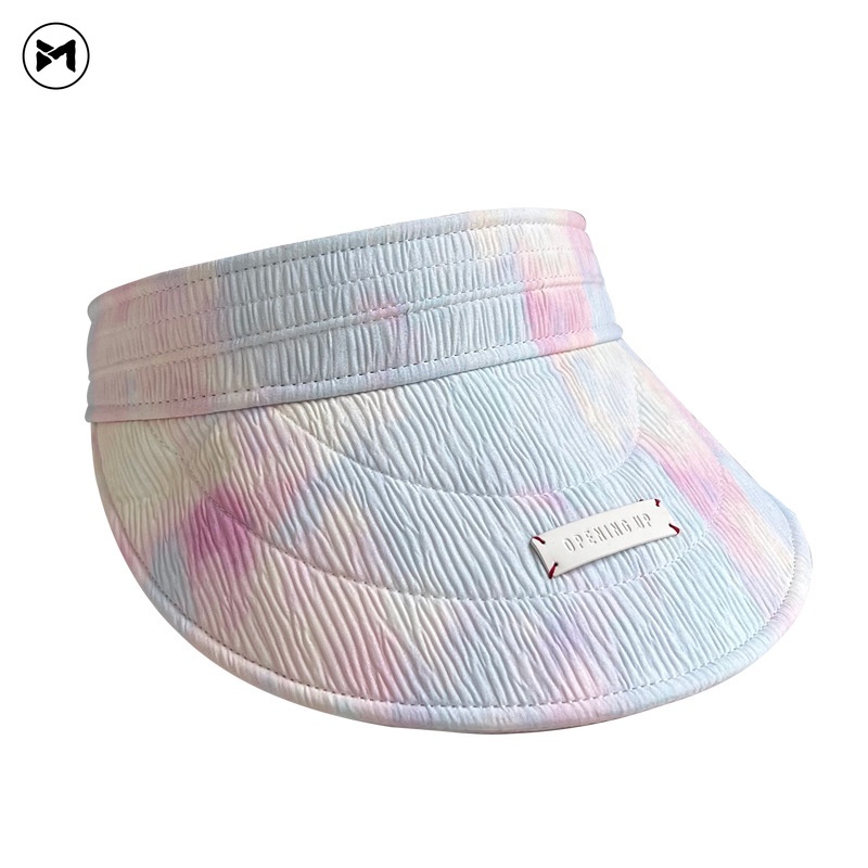 Nón Rộng Vành Nửa Đầu Màu Sắc Tương Phản Thời Trang Đi Biển 2022