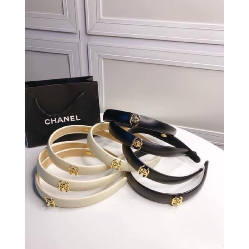 Cài tóc bảng trơn chanel