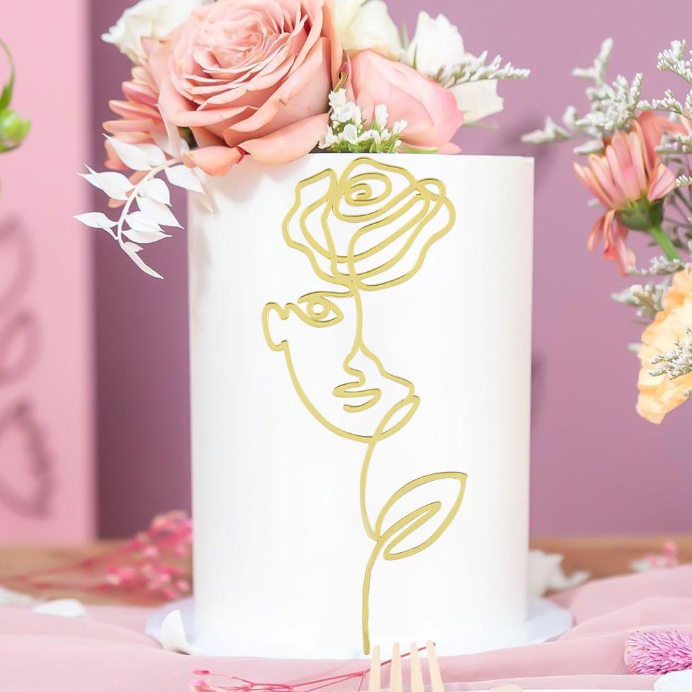 PISTA Topper Trang Trí Bánh Kem Hình Chữ Happy Birthday