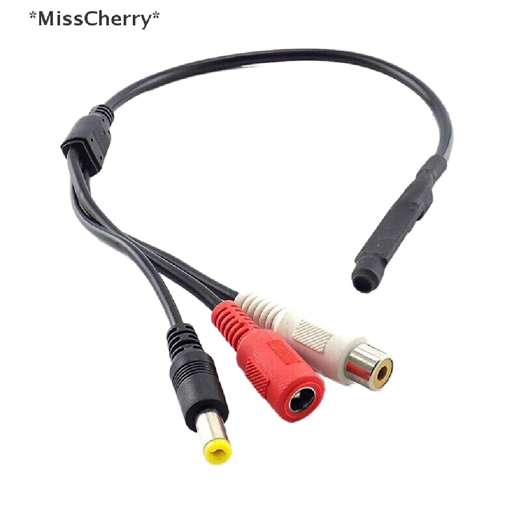 Micro Thu Âm Mini Giấu Kín DC 15V DVR Dành Cho CCTV