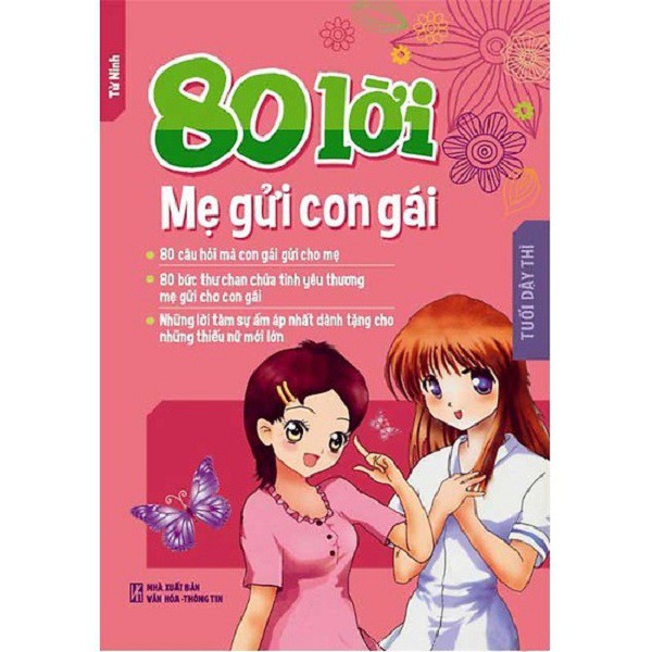 Sách - Combo 80 Lời Mẹ Gửi Con Gái + Cẩm Nang Tuổi Dậy Thì Dành Cho Bạn Gái + Nghe Mẹ Nói Này Con Gái (3 cuốn)