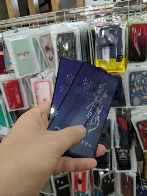 Kính cường lực 6D cho Huawei Y9 Prime / Oppo F11 Pro full màn full keo chất đẹp ôm màn 2.5D vụ