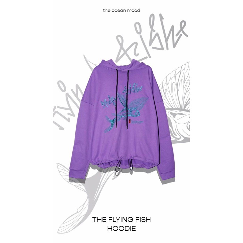 ÁO HOODIE FLYING FISH KIẾM KIEM.SAIGON OVERSIZED FORM RỘNG UNISEX | BigBuy360 - bigbuy360.vn