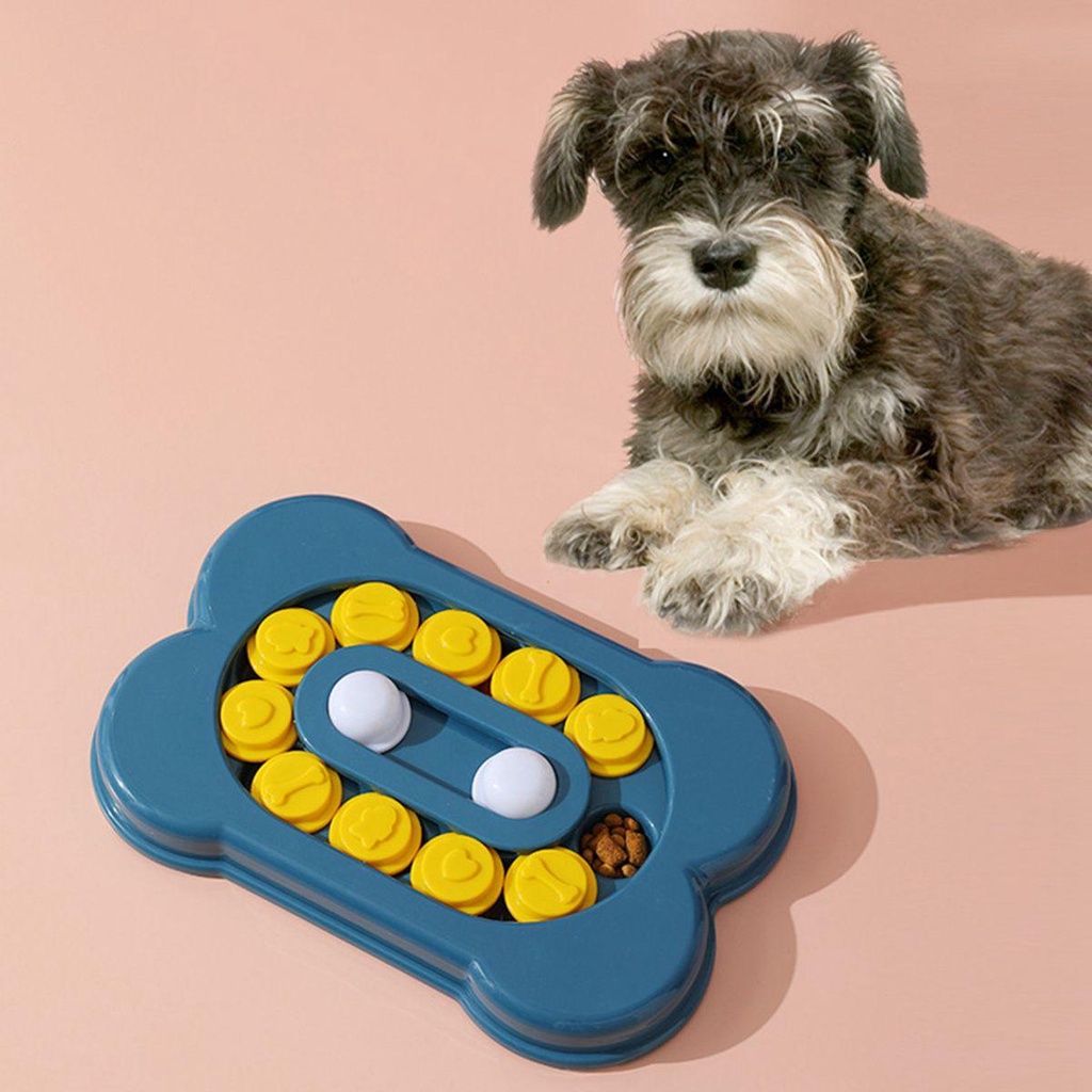 Hộp Đựng Thức Ăn Huấn Luyện Chó MOCHO IQ Tăng Tương Tác Chậm Đa Năng