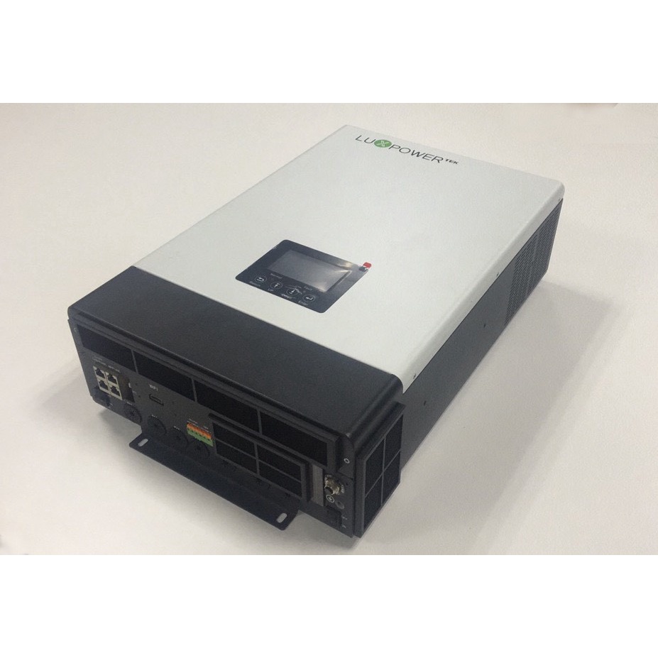 Inverter độc lập & hòa lưới, biến tần Hybrid Luxpower 5kW - 2MPPT 6000W pin mặt trời - Mã SNA 5000 WPV chính hãng