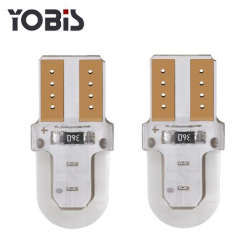 Đèn Led Yobis T10 W5W 194 Led 168 Cob 8smd Cho Xe Hơi Ánh sáng trắng