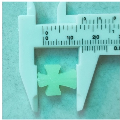 2/5/10 thánh giá nhựa dạ quang phát sáng trong đêm làm vòng tay handmade