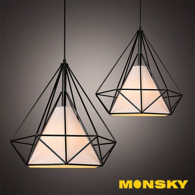 COMBO 2 Đèn thả MONSKY kim cương - Tặng kèm bóng LED cao cấp