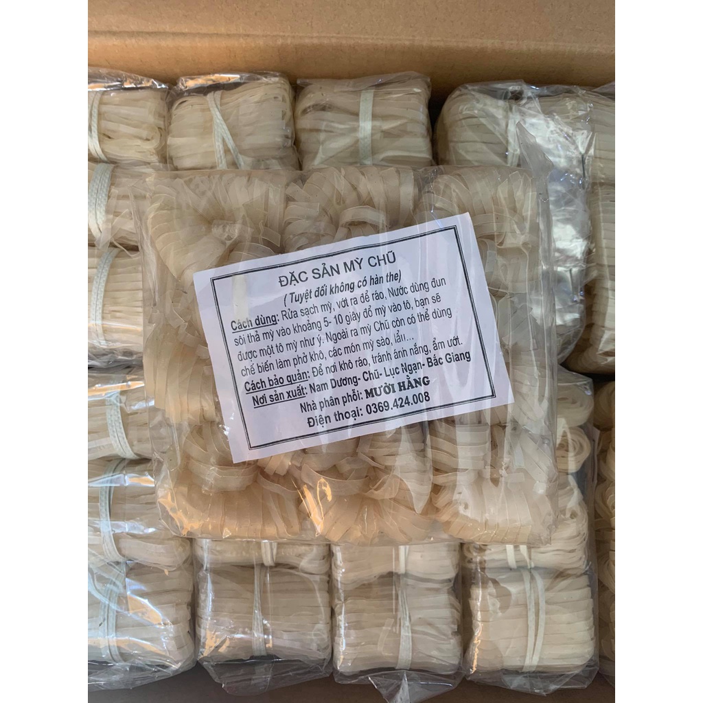 1goi mì chũ bắc giang mười hằng 400g