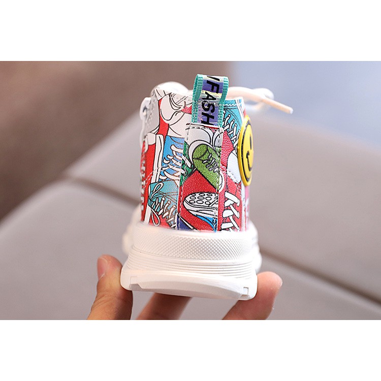 Giày bốt cho bé gái hàng Quảng Châu cao cấp, chất bao xịn, dễ mang cho bé RS215