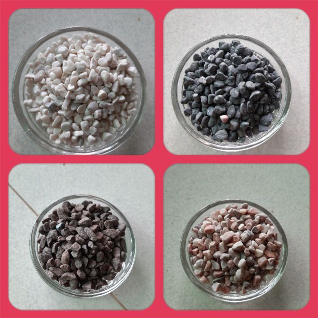 Sỏi ánh kim trang trí bể cá túi 1000g