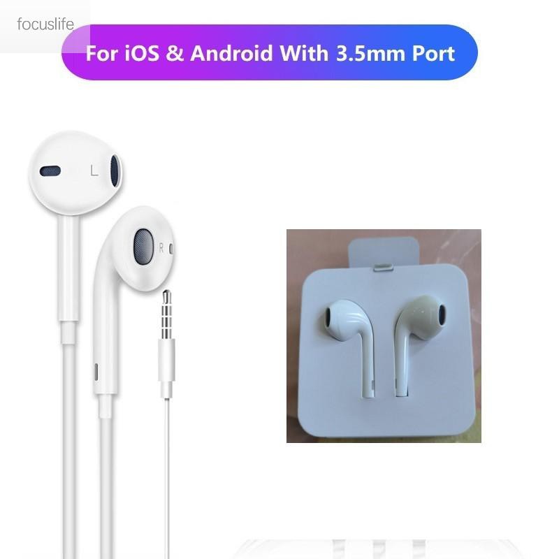 Tai Nghe Nhét Tai Có Dây Chất Lượng Cao Cho Iphone 6 6s 8 7 Plus X Xr Xs Max 11 Pro | BigBuy360 - bigbuy360.vn