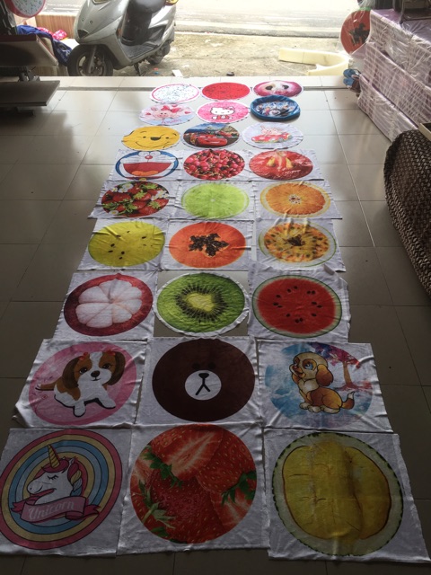 Nệm hình doremon 3D