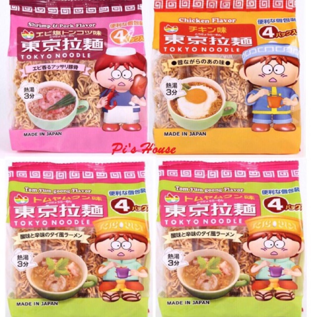 Mỳ cho bé Tokyo Noodle Nhật HSD 10-11/2021
