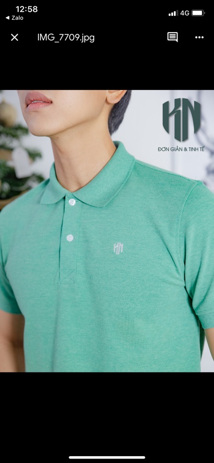 Áo thun Polo Logo KN | BigBuy360 - bigbuy360.vn