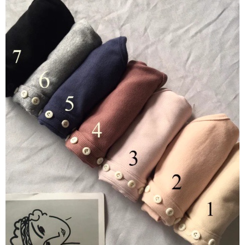 [ Miều ] Áo croptop Hai Dây Button Tank Top