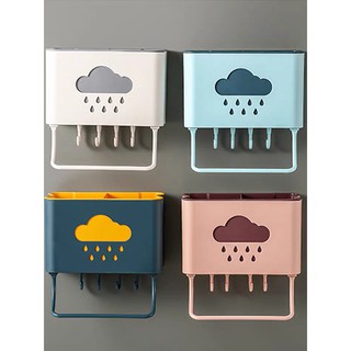 ❤️Kệ đa năng đựng đồ❤️Giỏ Đựng Đồ Treo Tường tiện ích họa tiết đám mây