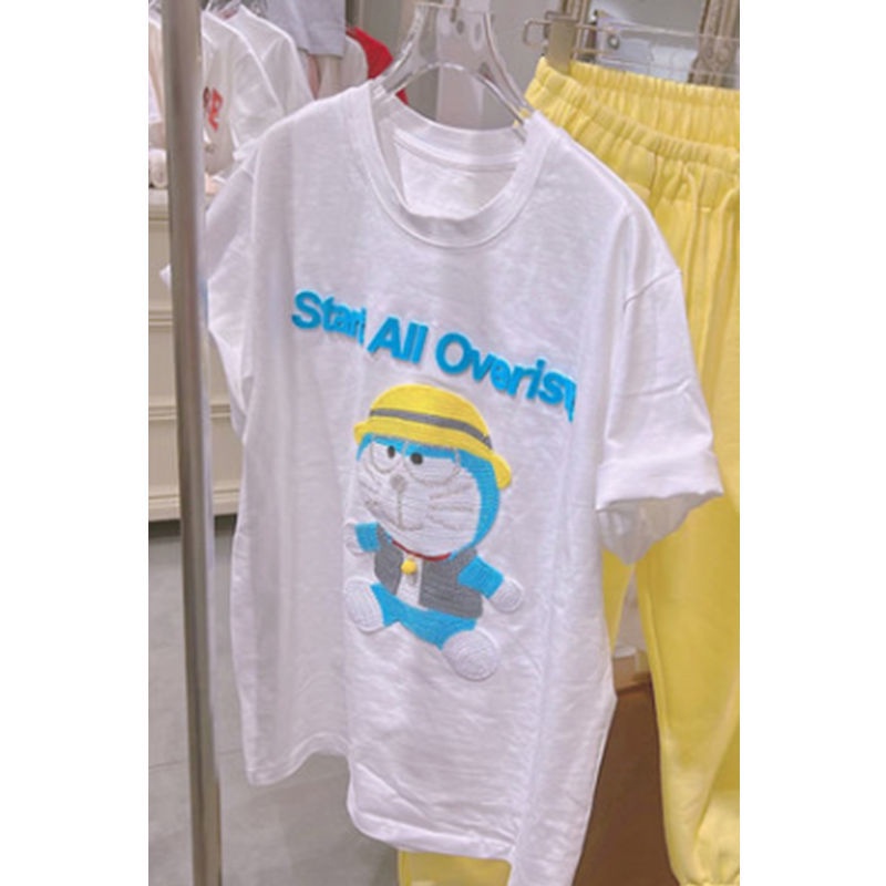 NRVP Áo Thun Nữ Oversize Cổ Tròn Thời Trang Hàn Quốc