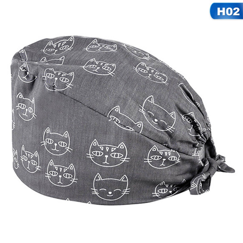 Mũ Đội Cho Y Tá, Bác Sĩ Chất Liệu Cotton