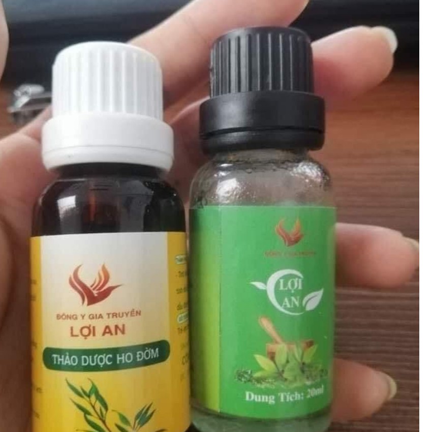 [CHÍNH HÃNG] Combo Tinh dầu Lợi An hết ho chỉ cần bôi không cần uống