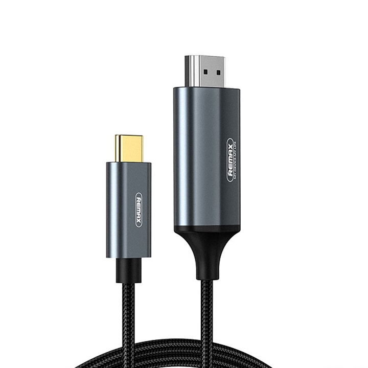 Cáp HDMI cho thiết bị Type C Remax RC-C017a hỗ trợ xuất hình ảnh 4K