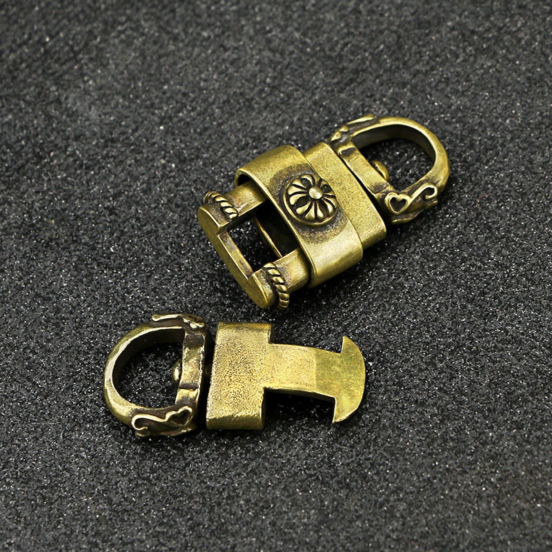 Yueying Vòng Móc Treo Tiền Bằng Đồng Nguyên Chất Có Thể Tháo Rời