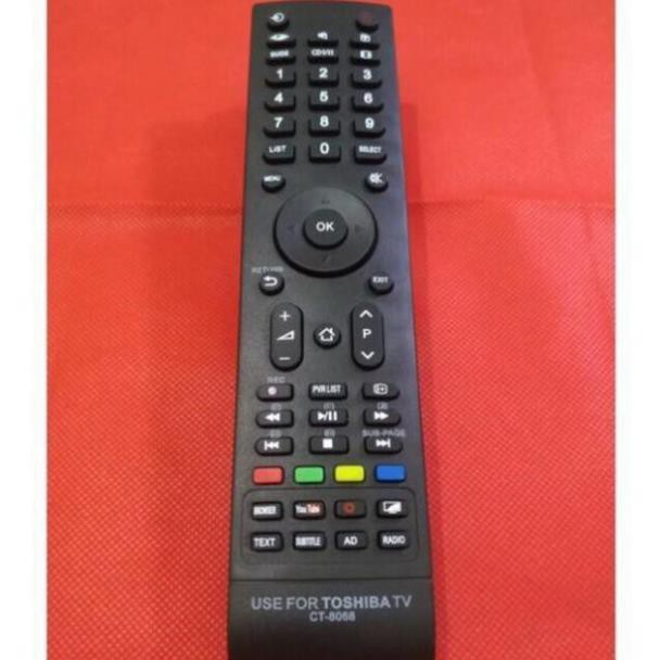 Remote/điều khiển TV TOSHIBA internet( 8068 Youtobe)