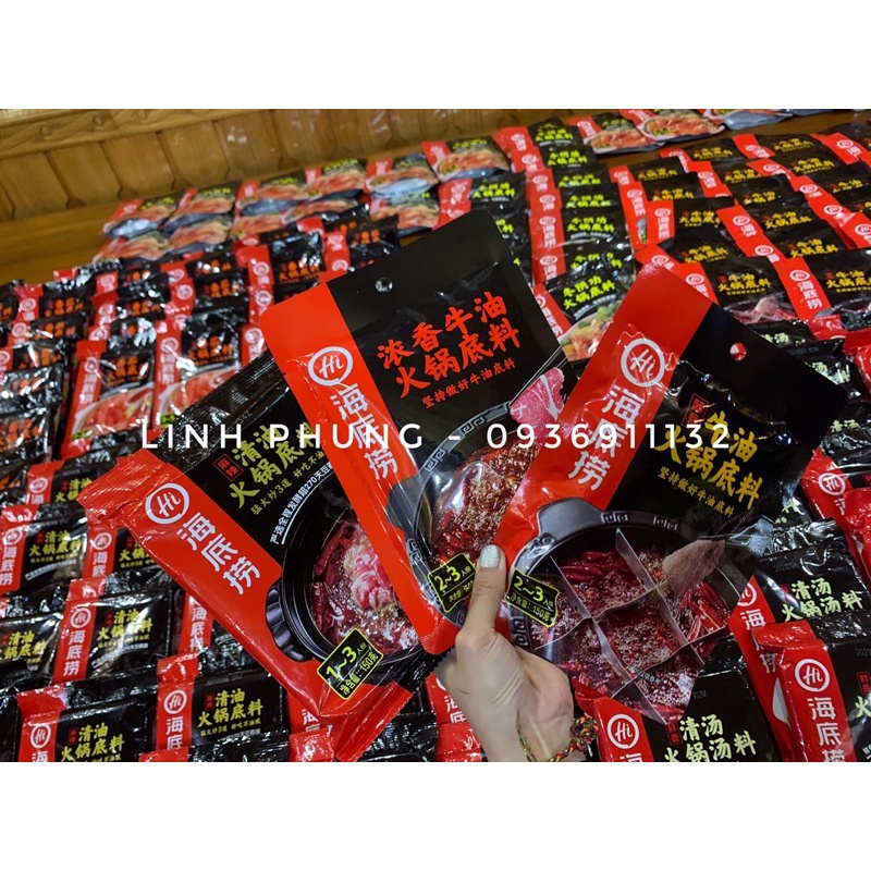 Nước cốt lẩu Hadilao đủ vị