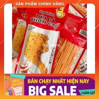 Gói snack hình đùi gà giòn