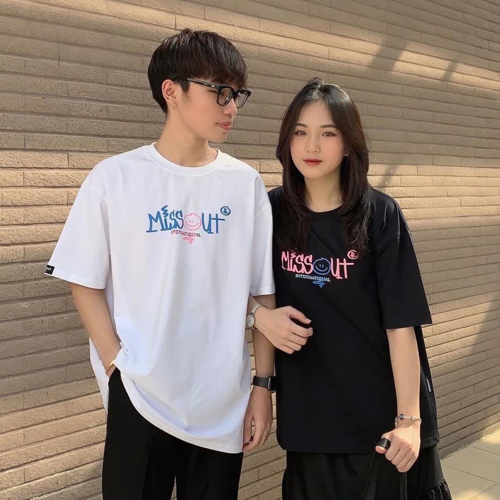 Áo thun Missout Tee Local Brand Ulzzang Unisex nam nữ, tay lỡ, form rộng, vải Cotton cao cấp, thoáng mát