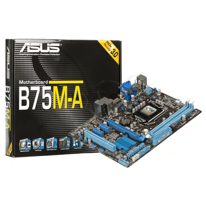 Main asus B75 M-A socket 1155 zin chưa sửa