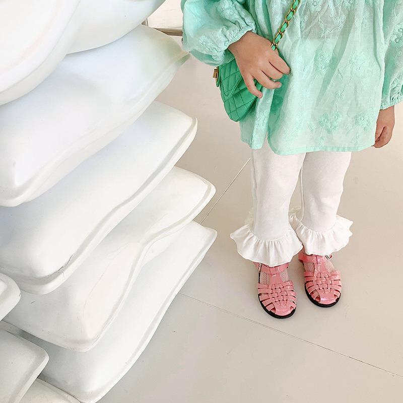 Quần Dài Ống Loe Phong Cách Hàn Quốc Cho Bé Gái