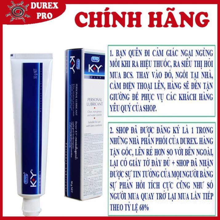 [SE KHÍT ÂM ĐẠO] Gel bôi trơn Durex Ky Thái lan 50ml