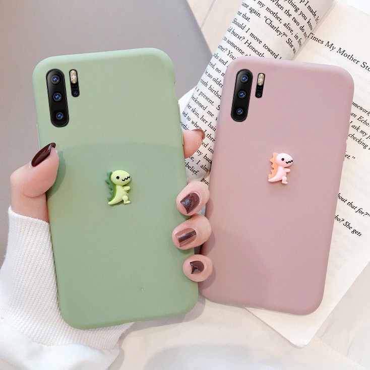 Ốp điện thoại mềm hoạ tiết khủng long cho Xiaomi Redmi 4A 4X 5 Plus 6 6A 7 7A 8A S2 K20 K30 Note 5 7 8 Pro 5A 8T