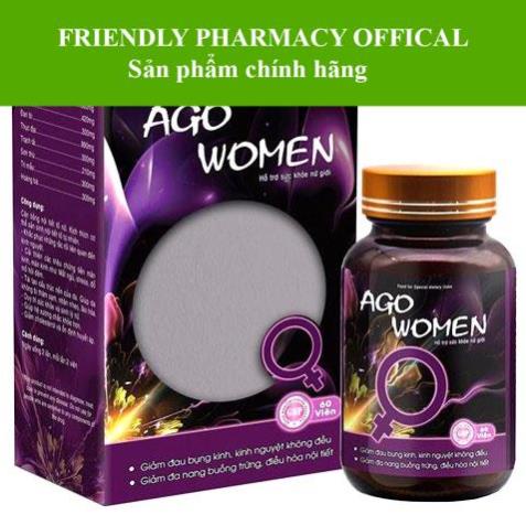 Ago Women - Hỗ trợ bổ thận, bổ huyết điều kinh, thận âm suy kém ( 60 viên)